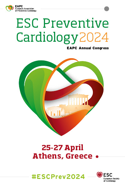 ESC Preventive Cardiology 2024 - Athens 25-27 April