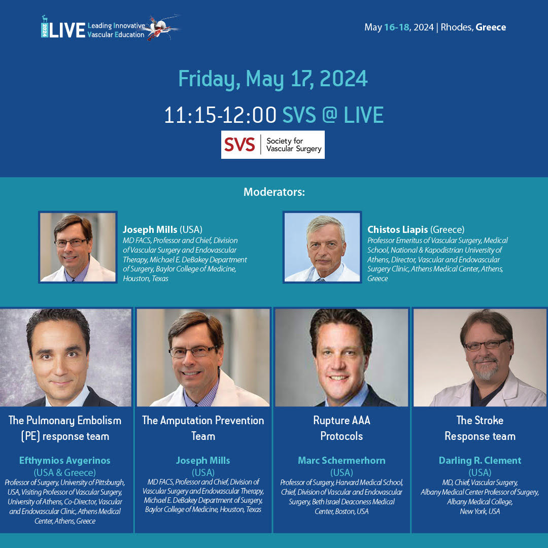 Leading Innovative Vascular Education 2024, Rhodes-Greece, 16-18 May, 2024