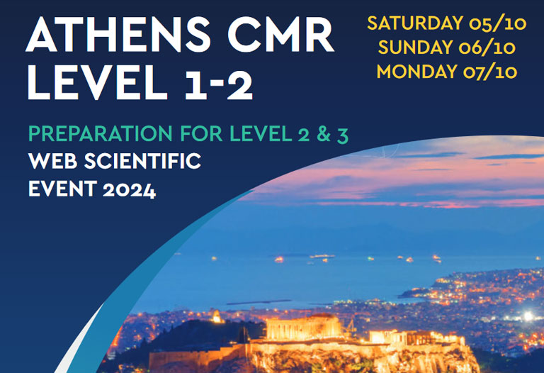 WEB SCIENTIFIC EVENT ATHENSCMR LEVEL 1-2 , WEB, 5-7 OCTOBER 24| ΠΡΟΓΡΑΜΜΑ
