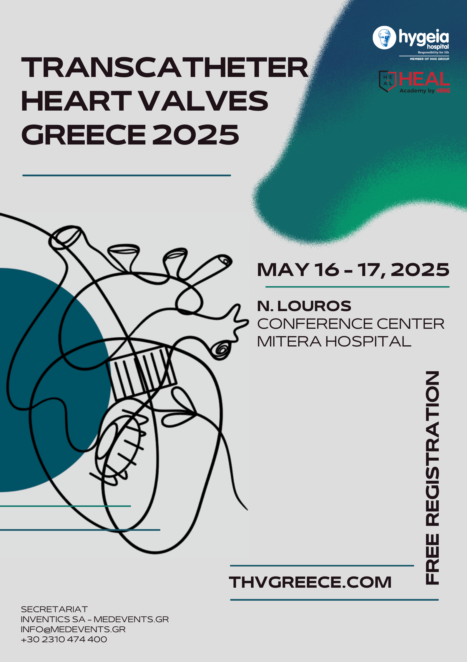 Transcatheter Heart Valves Greece 2025 | May 16-17, 2025 | N. Louros Conference Center, Athens, Greece